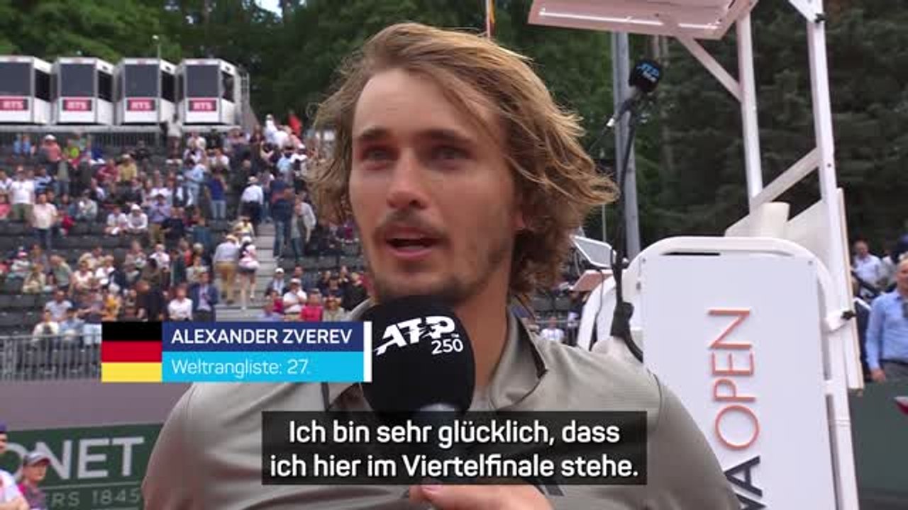 Zverev: 'Hoffe, es wird die ganze Woche so sein'