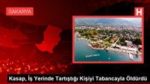 Kasap, İş Yerinde Tartıştığı Kişiyi Tabancayla Öldürdü