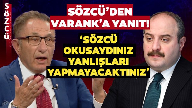 Sözcü’den Mustafa Varank’a Yanıt! ‘Söylediklerimiz Doğru Çıktı’