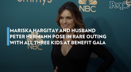 Mariska Hargitay and Husband Peter Hermann Pose In Rare Outing with All Three Kids at Benefit Gala