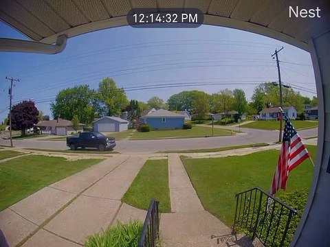 Poorly Parked Truck Slowly Rolls Away