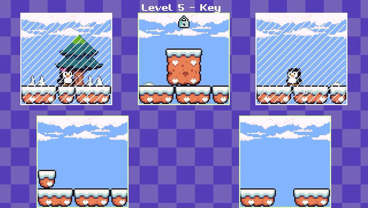 Penguin Love Puzzle Walkthrough