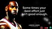 los Angeles Lakers player LEBRON JAMES most inspirational quotes