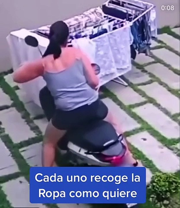Manera de cojer la ropa
