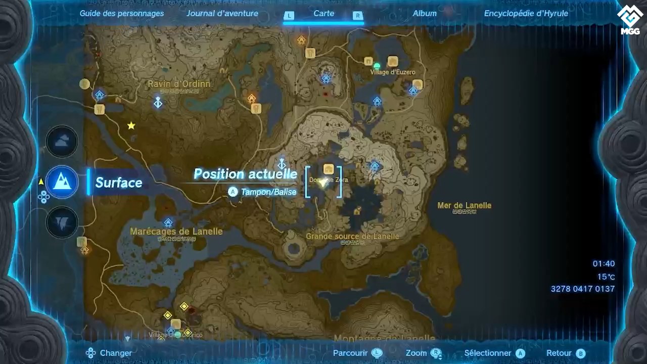 Le trésor du poisson géant Zelda Tears of the Kingdom : Où trouver le Heaume Divin de Ruta ?