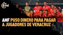 Asociación de Futbolistas puso dinero para pagar a jugadores de Veracruz
