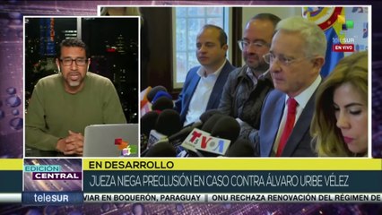 Download Video: Edición Central 23-05: Colombia: Jueza niega preclusión contra expdte. Álvaro Uribe Vélez