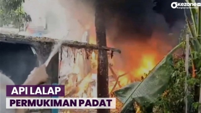 3 Rumah Terbakar di Pondok Kopi, Diduga Akibat 2 Bocah Main Api