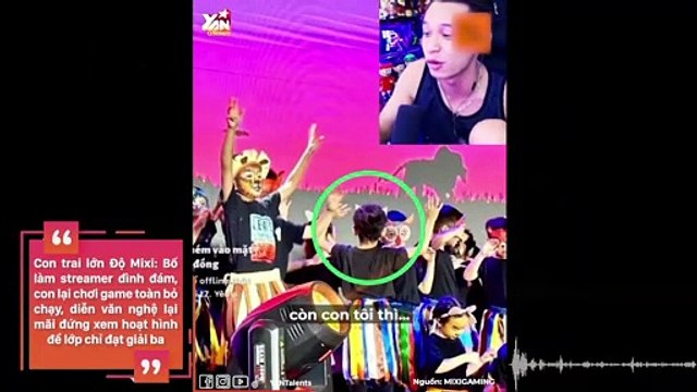 Con trai lớn Độ Mixi: Bố làm streamer đình đám, con lại chơi game toàn bỏ chạy, diễn văn nghệ lại mãi đứng xem hoạt hình để lớp chỉ đạt giải ba