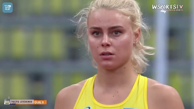 Yuliya Levchenko UCRANIA | SALTO ALTO | 2022 Olympiastadion-München