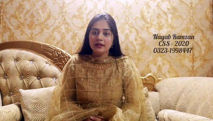 FAILURE IN CSS_PMS ESSAY_ASP(UT)NAYAB RAMZAN 49th ALL OVER PAKISTAN