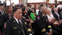 Pablo Lemus Navarro encabezó el centenario del heroico cuerpo de Bomberos de Guadalajara