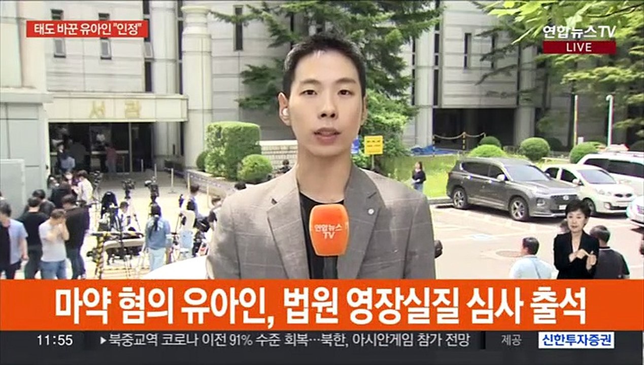 '마약 투약' 유아인 구속심사…"상당 부분 인정"