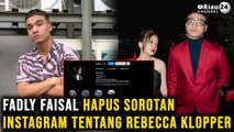 Fadly Faisal Hapus Sorotan Instagram Tentang Rebecca Klopper Usai Video Syur Diduga Sang Pacar Viral