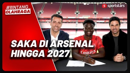 Download Video: Bukayo Saka Tambah Masa Bakti di Arsenal Hingga 2027, Loyalitas Pemain Akademi