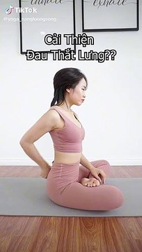 Bài tập giảm đau thắt lưng