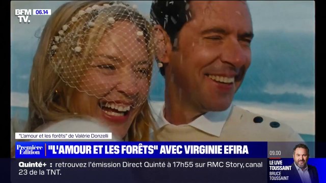 Après son César, Virginie Efira revient avec Melvil Poupaud dans L'amour et les forêts
