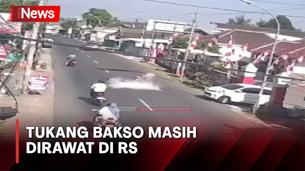 Tukang Bakso Keliling Masuk RS di Kendal Gegara Disenggol Ojol dan Tersiram Kuah Panas