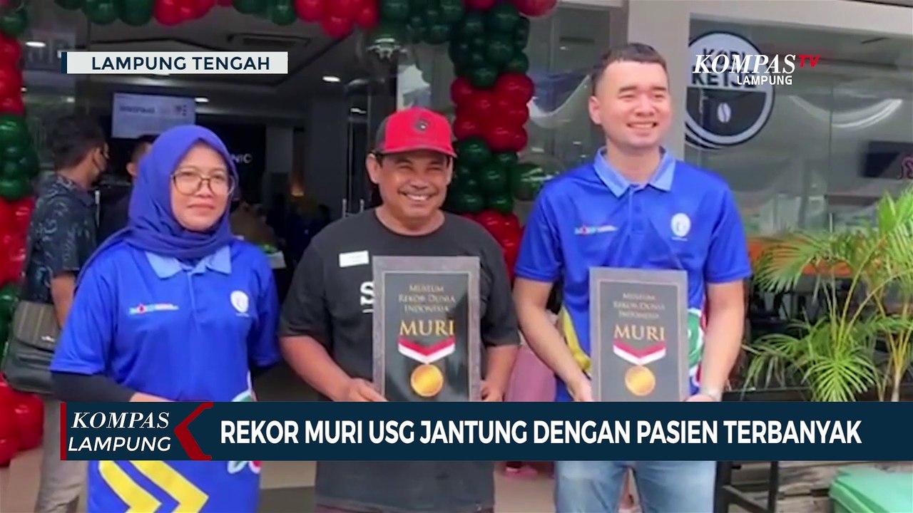 Rekor Muri Pemeriksaan USG Jantung dengan Pasien Terbanyak