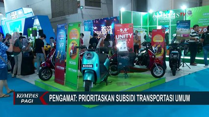 Kendaraan Listrik masih Sepi Peminat, Pengamat: Prioritaskan Dulu Subsidi Transportasi Umum