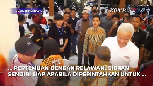 Jawaban Gibran soal Rencana Pertemuan Relawannya dengan Bakal Capres Ganjar Pranowo