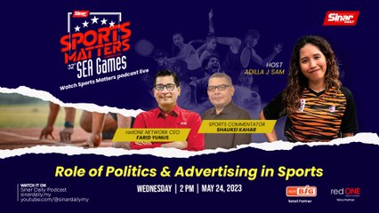 [LIVE] Sports Matters: Role of Politics & Advertising in Sports