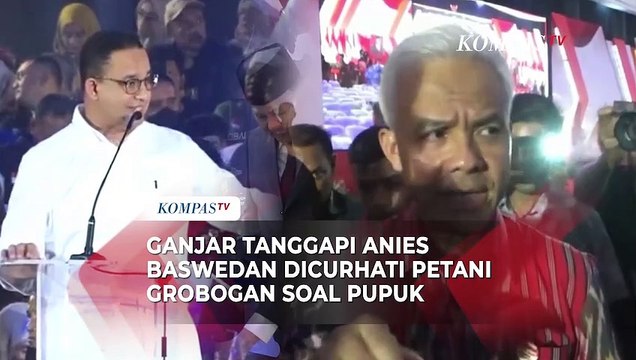 Ganjar Tanggapi Anies Baswedan DicurhatiPetani Grobogan soal Pupuk: Lapor ke Saya