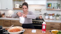 Baked Rigatoni with Blush Roasted Pepper Sauce Recipe - Laura Vitale
