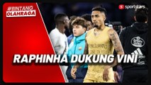 Salut! Raphinha Kirim Pesan Dukungan untuk Vinicius Dari Balik Jerseynya