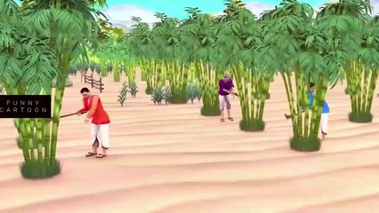 Download Video: Magical Bamboo Vehicles Bamboo - Mehanat or Lagan - Banbu - Hindi Cartoon - Hindi Moral Stories - Moral Stories - Khani - Hindi Khani