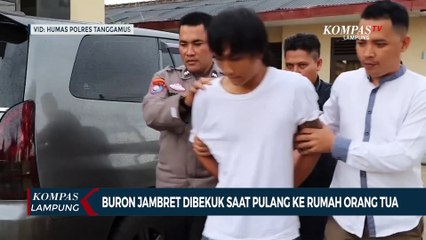 Buron Jambret Dibekuk saat Pulang ke Rumah Orang Tua