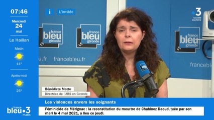 Bénédicte Motte, directrice de l'ARS en Gironde