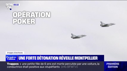 Une forte détonation, due au passage d'un rafale, effraie les habitants de Montpellier en pleine nuit