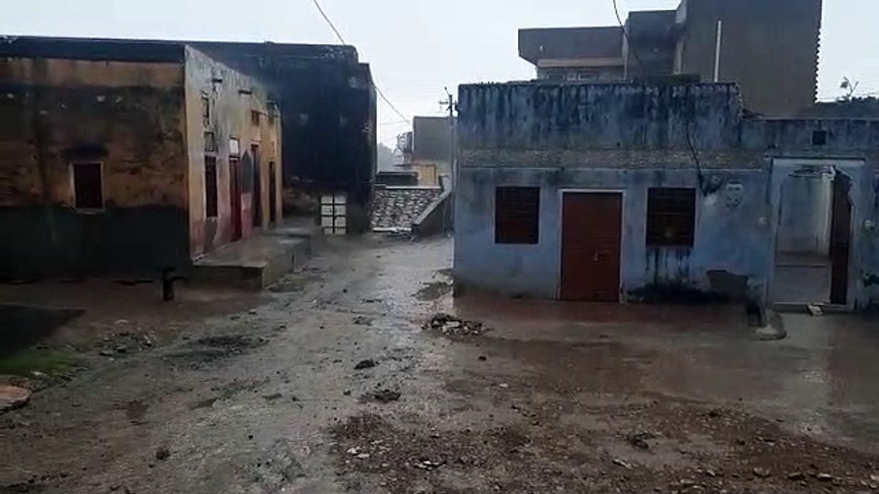 आंधी, तूफान, बरसात में ओलावृष्टि से नुकसान