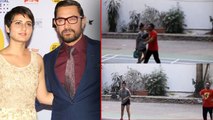 Aamir Khan, Fatima Sana Shaikh Dating Rumours के बीच Tuesday Enjoy करते आए नजर | Viral Video