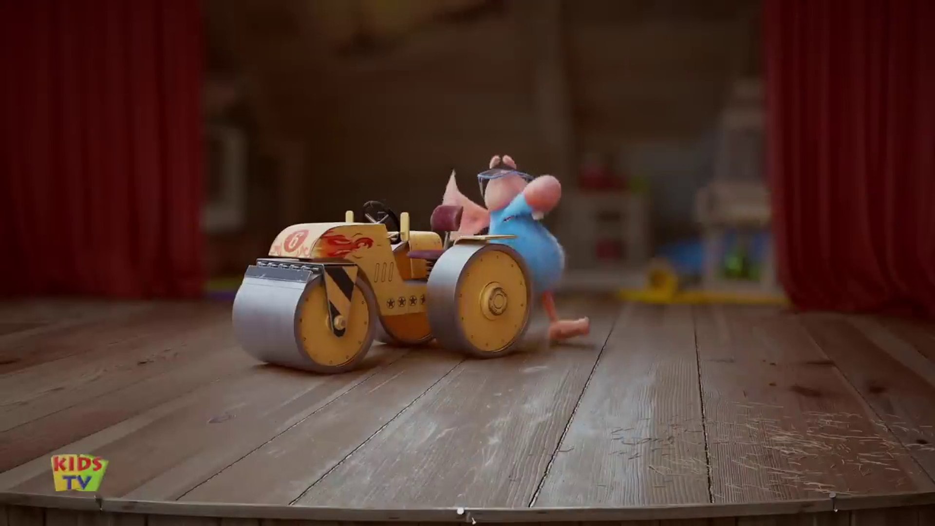 The Race Driver - Fun Adventure of Rattic Mini & More Comedy Cartoons for Kids