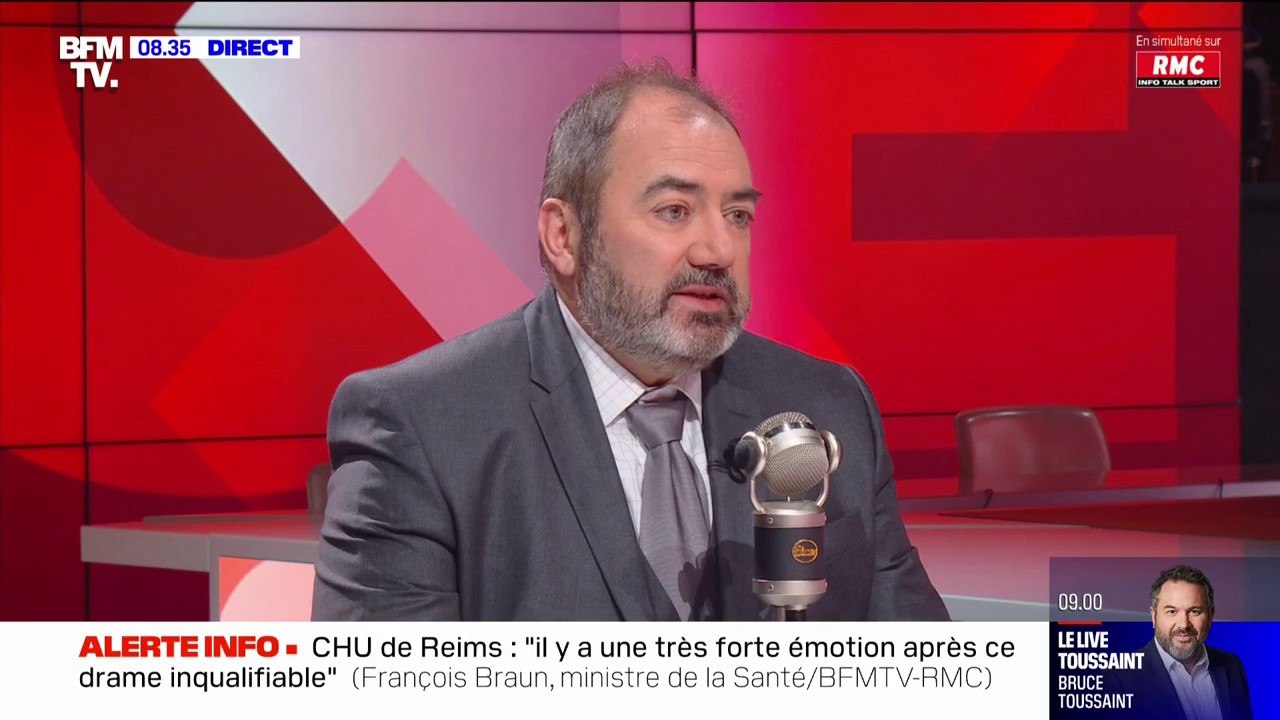 François Braun: "Toutes les violences sont inacceptables" envers les soignants