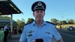 Four Queensland police officers injured attempting to stop truck