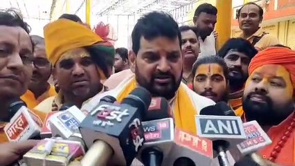 वीडियो : सांसद बृजभूषण सिंह ने कहा 5 जून अयोध्या में बोलेंगे संत सुनेगा देश