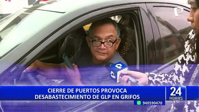 Reportan escasez de glp en grifos y usuarios forman largas colas