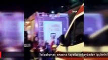 Yol çalışması sırasına hayatlarını kaybeden işçilerin ikisi kardeş