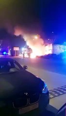 Queman seis coches en la ronda Sant Oleguer de Mataró