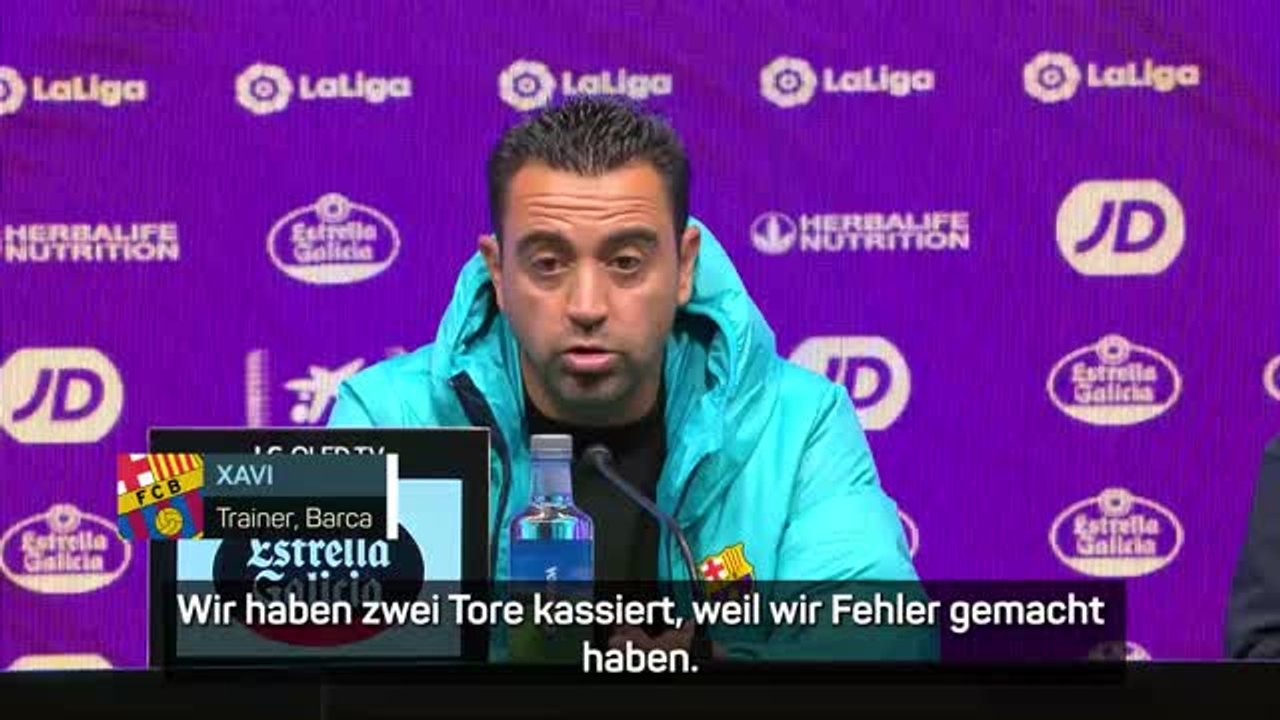 Xavi: "Müssen uns wieder konzentrieren"