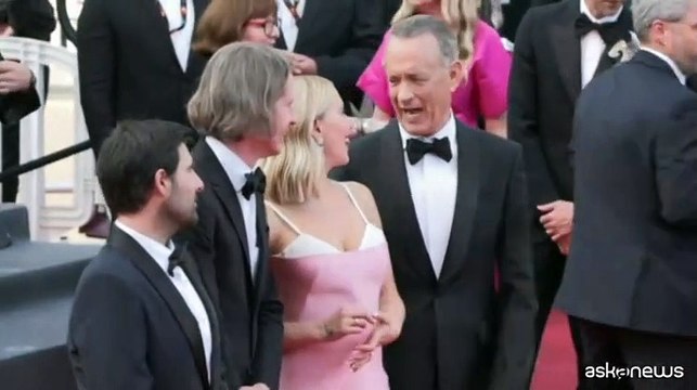Scarlett Johansson e Tom Hanks a Cannes per Asteroid City di Wes Anderson