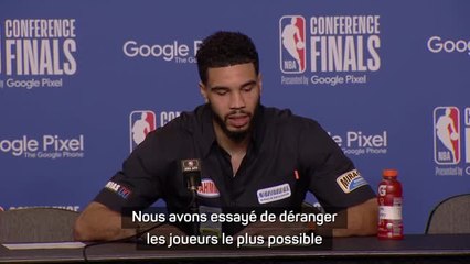 Celtics - Tatum : "Nous avons joué notre meilleur match défensivement"