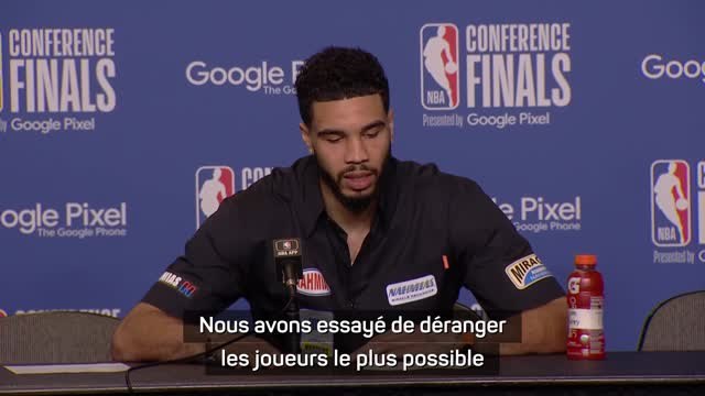 Celtics - Tatum : Nous avons joué notre meilleur match défensivement