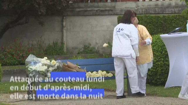 En France, l'émotion après le meurtre d'une infirmière du CHU de Reims
