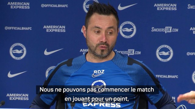 De Zerbi : Guardiola ? Le meilleur coach des 30 dernières années