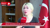 Aileye saldıran aslan, çocuğun saçlı derisini kopardı