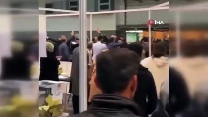 Sandık başında saldırı HDP’liler Belçika’da boş durmadı